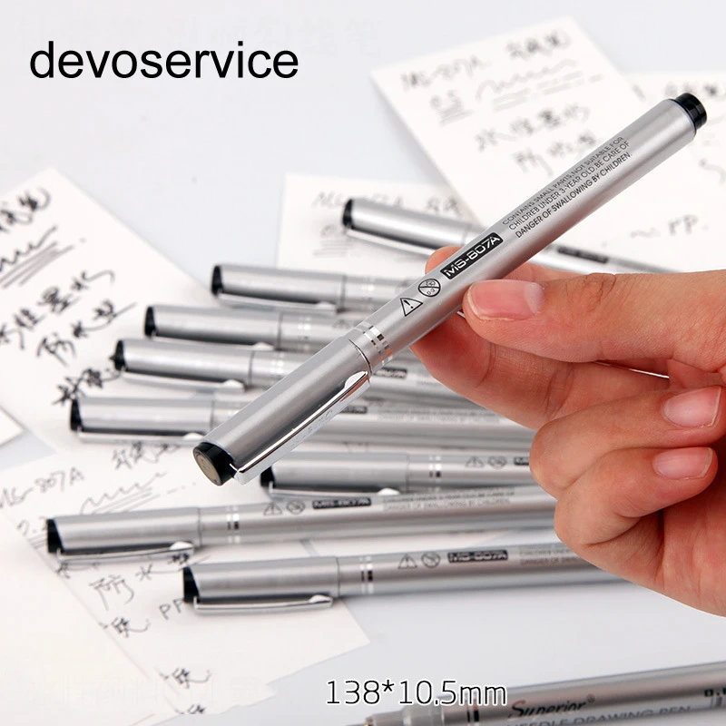 

Hook Pen Markers Pen Drawing Pen Waterproof Pigment Fine Line Sketch Black Pen For Writing anime Art Supplies