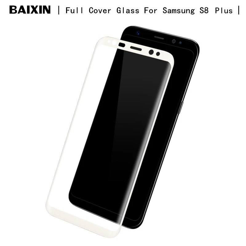 3D полноэкранное покрытие из закаленного стекла для Samsung Galaxy S8 Plus изогнутая