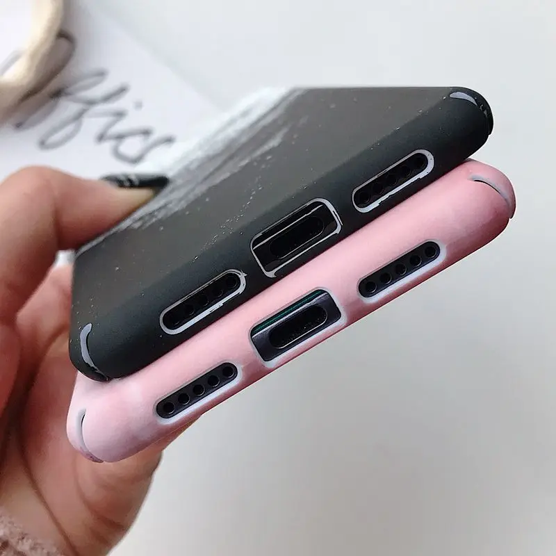Красный mi Note 7 Чехол для Funda Xiaomi mi 9 чехол винтажный мраморный Матовый Жесткий Чехол для etui Xiao mi Red mi Note 7 Pro mi 9 mi 9 чехлы