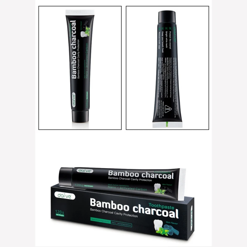 Online Kapal dari Amerika Serikat Gigi Pemutih Toothpaste Alami Bambu Diaktifkan Arang Oral Hygiene Dental Perawatan Gigi