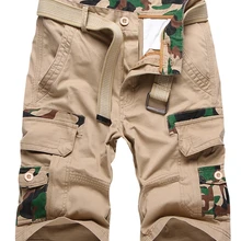 KENNTRICE камуфляжные шорты мужские s военные мужские летние пляжные шорты в стиле хип-хоп повседневные Лоскутные камуфляжные мужские шорты-Карго