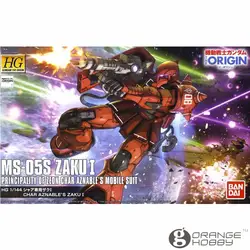 OHS Bandai HG происхождения 013 1/144 MS-05S Char Заку я мобильный костюм сборки модель Наборы о