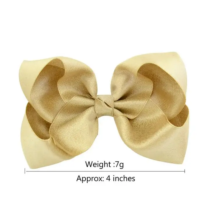 Double face satin ribbon hairbow1