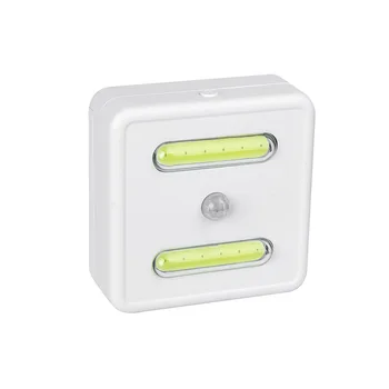 

2 Pcs Human body Sensor Cabinet Light LED Small Night Light Battery New Peculiar LED Wall Light Toilet Light