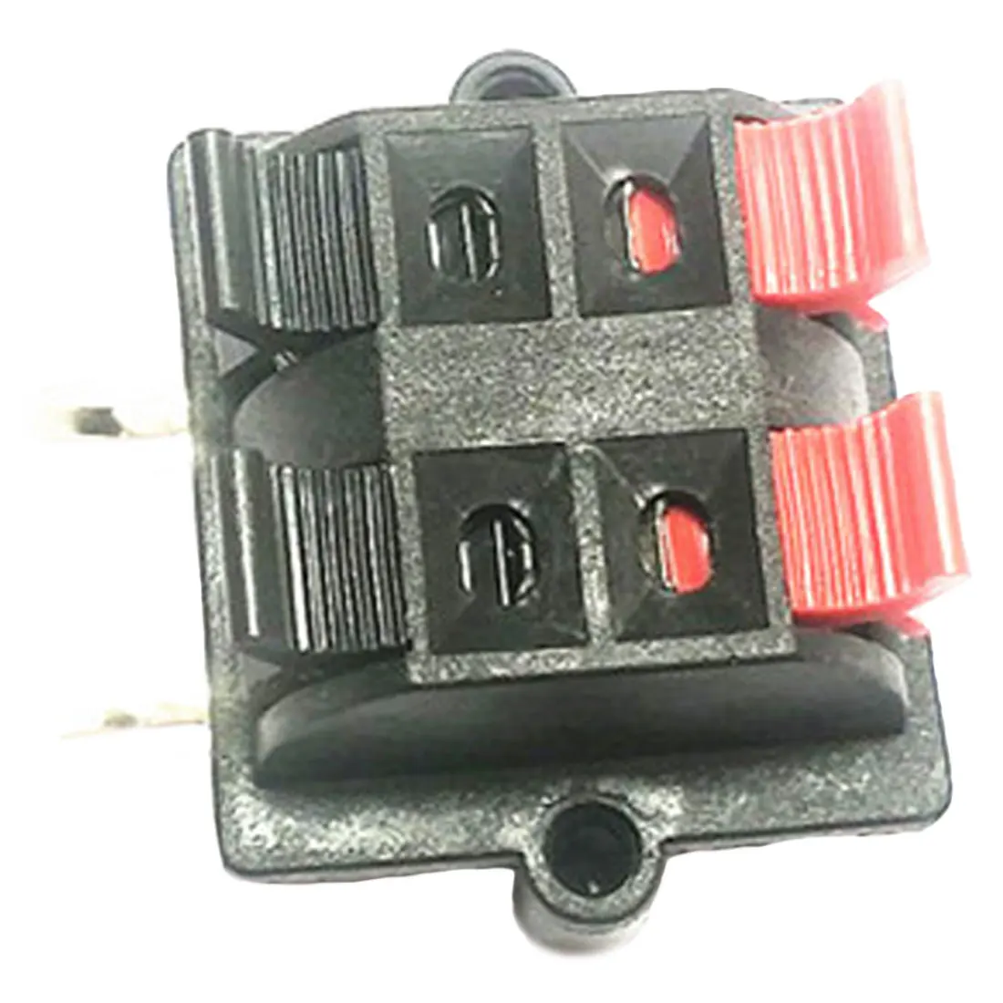 5Pcs High Quality Double Row 4 Position Cable Clip Push Type Speaker