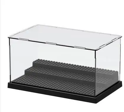 

79150 Dinosaur Figures Deluxe Acrylic Collectible Item Building Bricks Blocks Display Mini Box Display Case Bricks