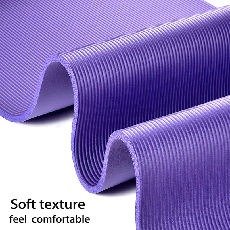 Non Slip Yoga Mat NBR 185*80cm 15mm Thick Yoga Mats Fitness Esterilla Pilates Home Exercises Gym Sport Pad With Carring Bag Slim Non Slip Yoga Mat NBR 185*80cm 15mm Thick Yoga Mats Fitness Esterilla Pilates Home Exercises Gym Sport Pad With Carring Bag Slim
