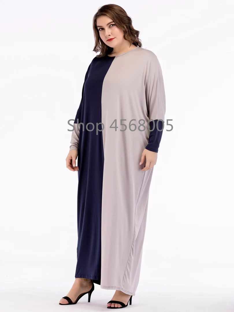 Moslim Abayas женская одежда лоскутное одеяло 2018 осень весна длинное платье кафтан