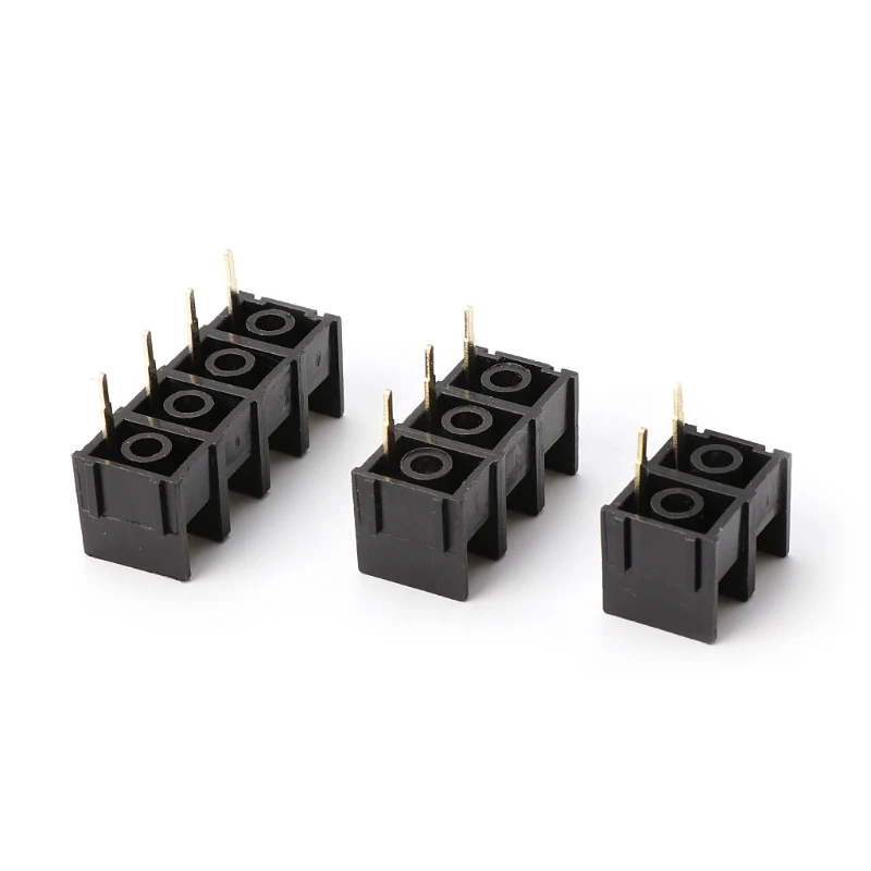 10 шт. KF1000 2/3/4 Pin 0 мм шаг Way прямой 300V 25A PCB винтовой клеммный блок