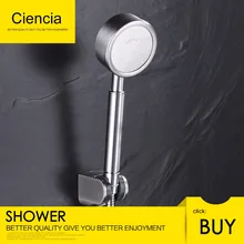 Free Shipping SUS304 stainless Steel Brushed Nickel Hand Shower Premium 5 Spray Settings Sperate Hand Shower For Bathroom free shipping sus304 stainless steel double lock 1 5 2 2 5 3m shower hose with brass fitting for handheld shower and shower head