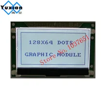 128x64 12864 cog graphique lcd affichage 72x39mm ST7565P COG parallèle série SPI 3.3V ST7567 ST7565R LG12864U haute qualité lumineux(China)