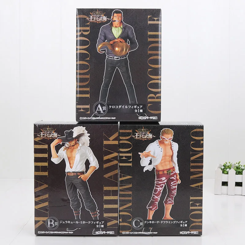 Аниме цельная обезьянка D Luffy Boa Hancock Trafalgar Law Sir Crocodile Dracule Mihawk Donquixote Doflamingo ПВХ экшн