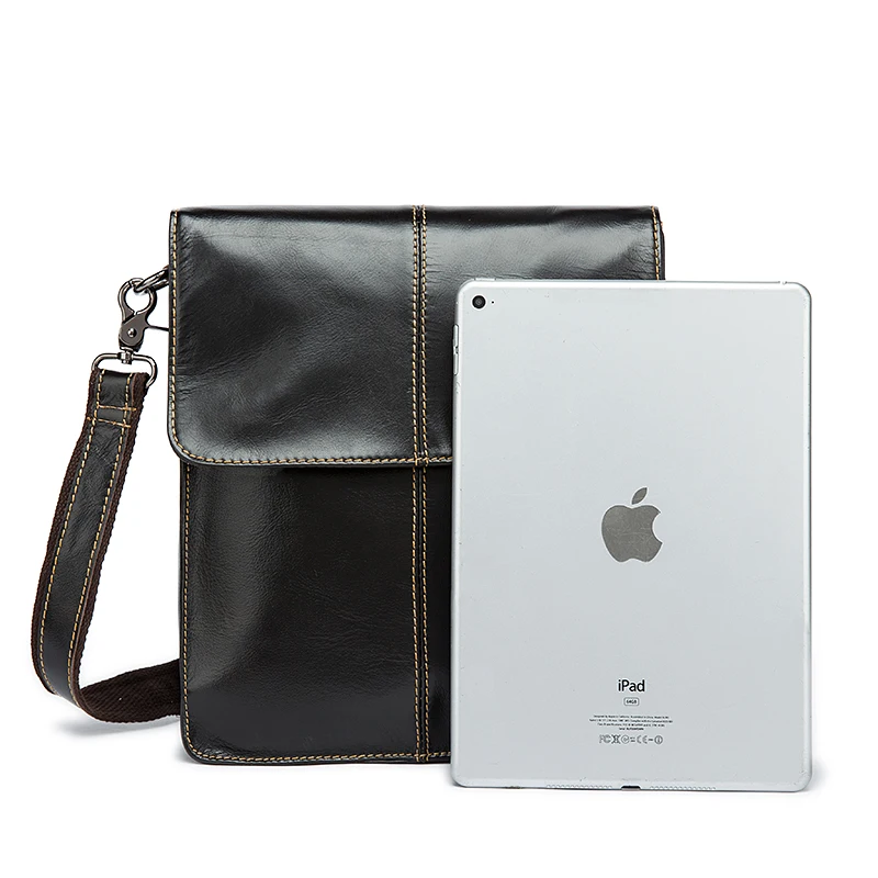  WESTAL Messenger Bag Men's Shoulder bags Genuine Leather Small flap male man Crossbody bag for Mess - 32736738710