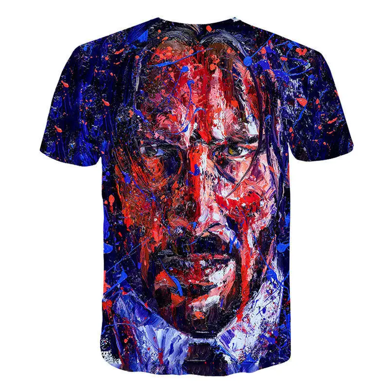 5 17 футболка John Wick the Boogie Man Movie 3d принт Wick: Chapter 3 Parabellum с круглым вырезом|Футболки| |