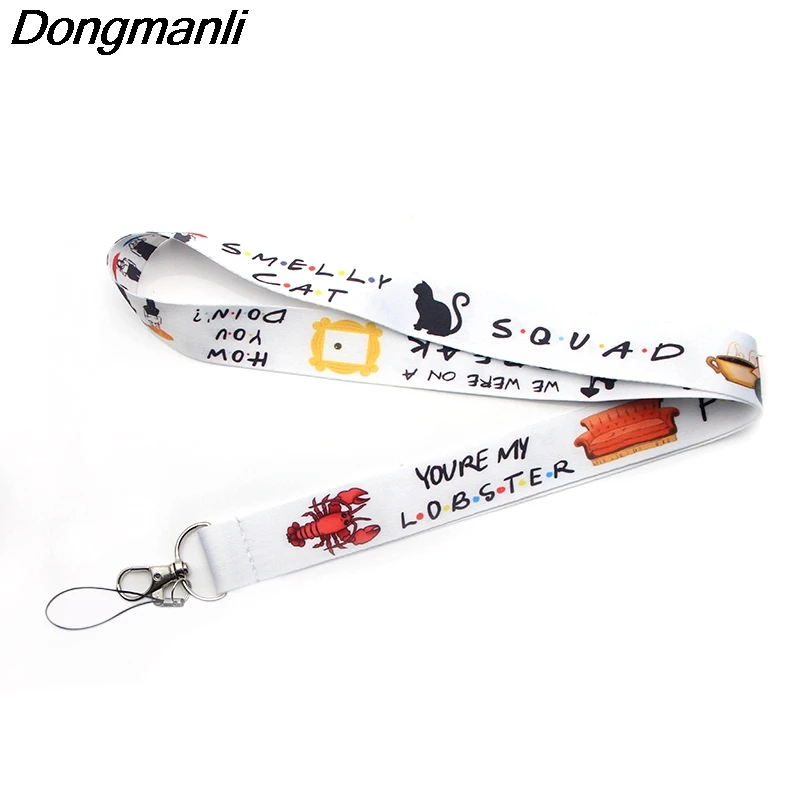 Шнурок P3086 Dongmanli Friends для ТВ шоу шнурок с идентификационным знаком ключей на шею