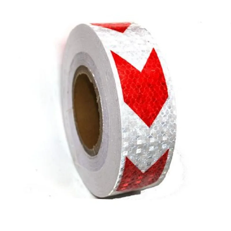 5cmx3m Safety Mark Reflective tape stickers car styling Self Adhesive