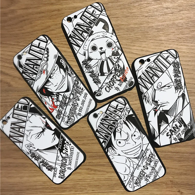 

Relief Anime ONE PIECE Luffy Soft Case For Coque Huawei Mate 8 Mate 9 Mate 10 Mate 9 Pro Cases Capinha Funda TPU Silicone Cover