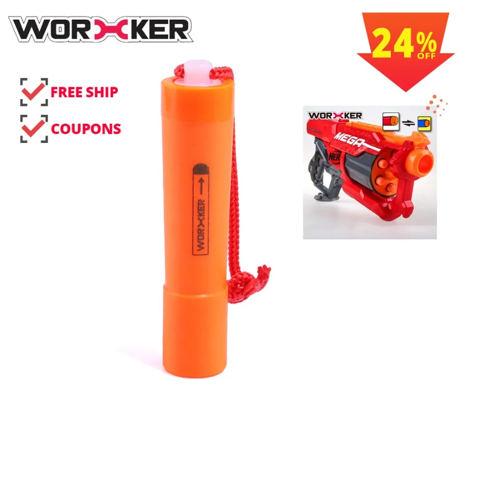 

Worker MEGA A9314 Plastic Modify Switch Barrel Only applicable for Nerf N-Strike Mega BigShock Blaster( for nerF A9314)