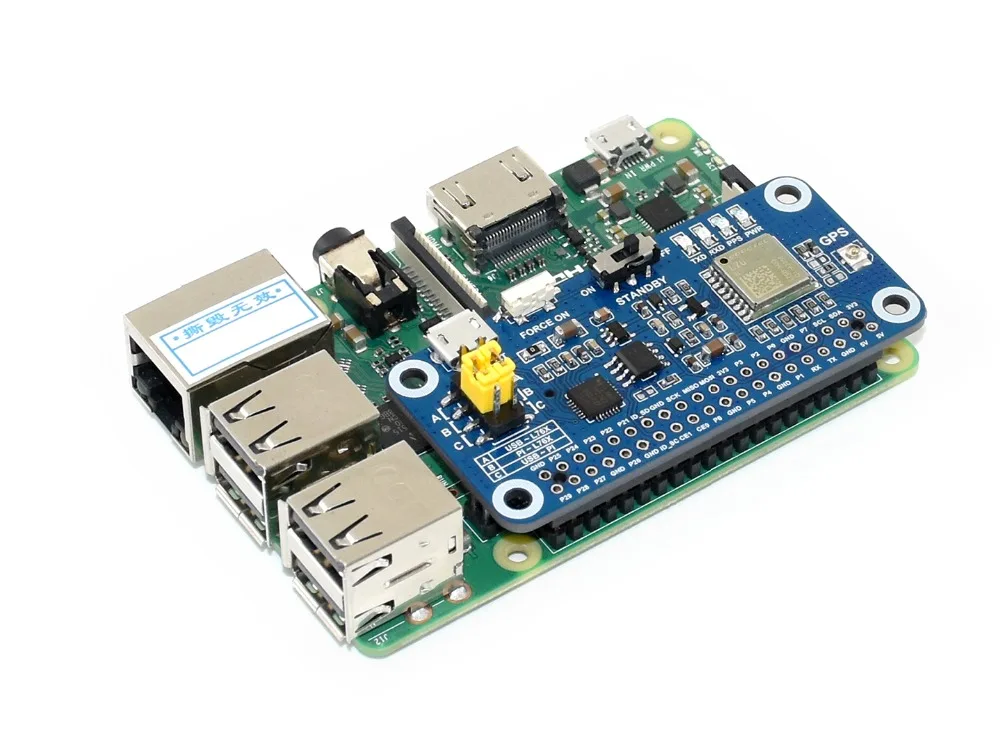 Multi-chapéu para Raspberry Waveshare Suporta Gnss Bds Qzss Uart Interface L76x pi Gps - Imagem 6