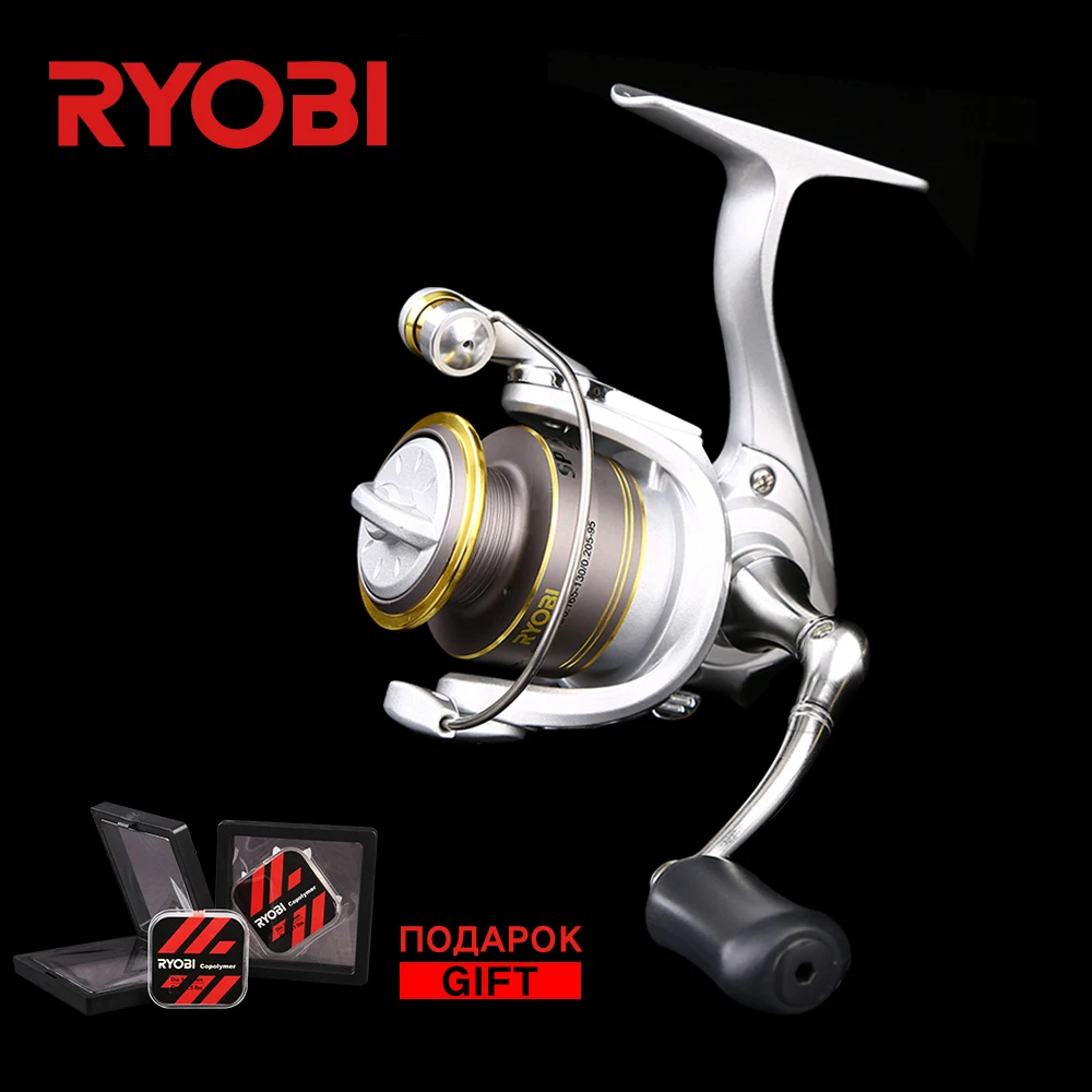 

RYOBI SPIRITUAL 500/800 Series 4BB Gear Ratio 5.2:1 Original Japanese Ice Fishing Wheel 3KG Power Full Metal Spin Fishing Reel