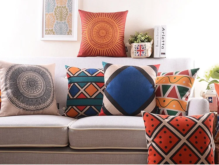 bohemian couch pillows