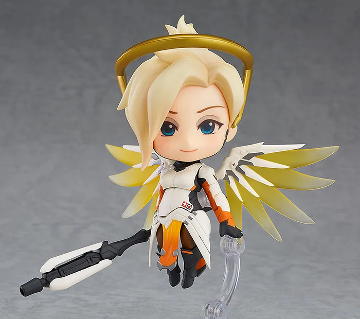 Аниме игра OW Nendoroid 790 милые Kawaii Мерси 10 см фигурка игрушки