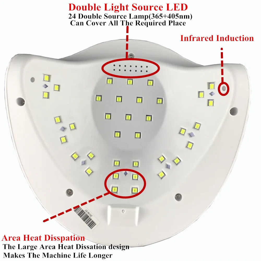 SUNNAil SUN X 54W UV Lamp Light LED Nail Dryer 36 LEDs Gel Nail Lamp Arched 4