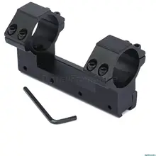 Тактический военный высокий профиль 30 мм двойное кольцо с плоским верхом крепление для 11 мм ласточкин хвост рельсы для охотничьих винтовок лазерные точечные прицелы