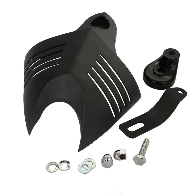 Buy New Arrived Black V Shield Horn Cover For Harley Softail Fat Boy FLSTF
