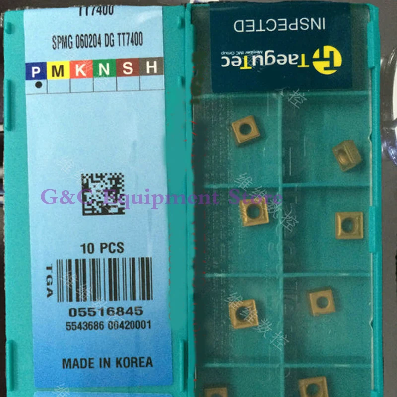 Original U Drill Inserts Spmg060204dg Tt7400 Cnc Tip Spmg060204dg