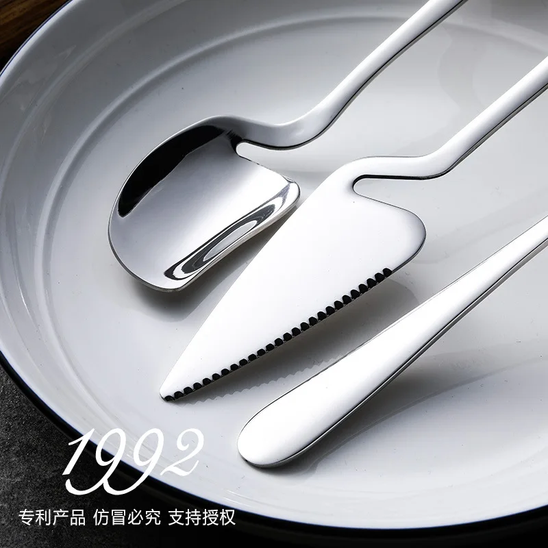 18 шт творческий комплект навесных столовых приборов Нержавеющая сталь портативный нож вилка ложка Western столовое серебро Cubiertos набор
