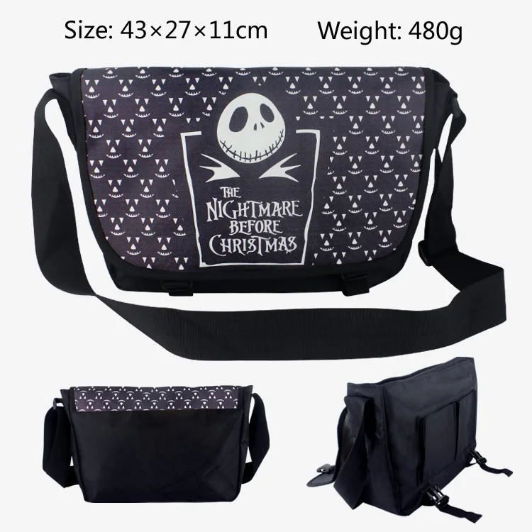 2018 Cartoon Bag The Nightmare Before Christmas Messenger Canvas Bag