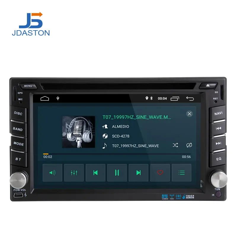 JDASTON Android 8 1 автомобильный мультимедийный плеер для Peugeot 307 Nissan Volkswagen Passat Toyota 2 Din