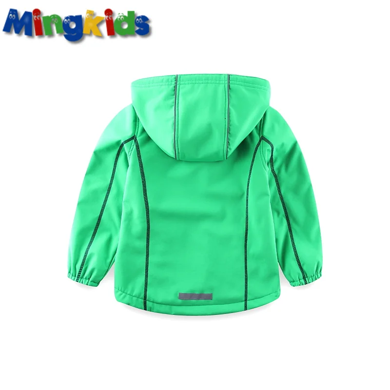 New UmkaUmka by Mingkids High quality windbreaker jacket for boys waterproof with fleece lining Soft Sh