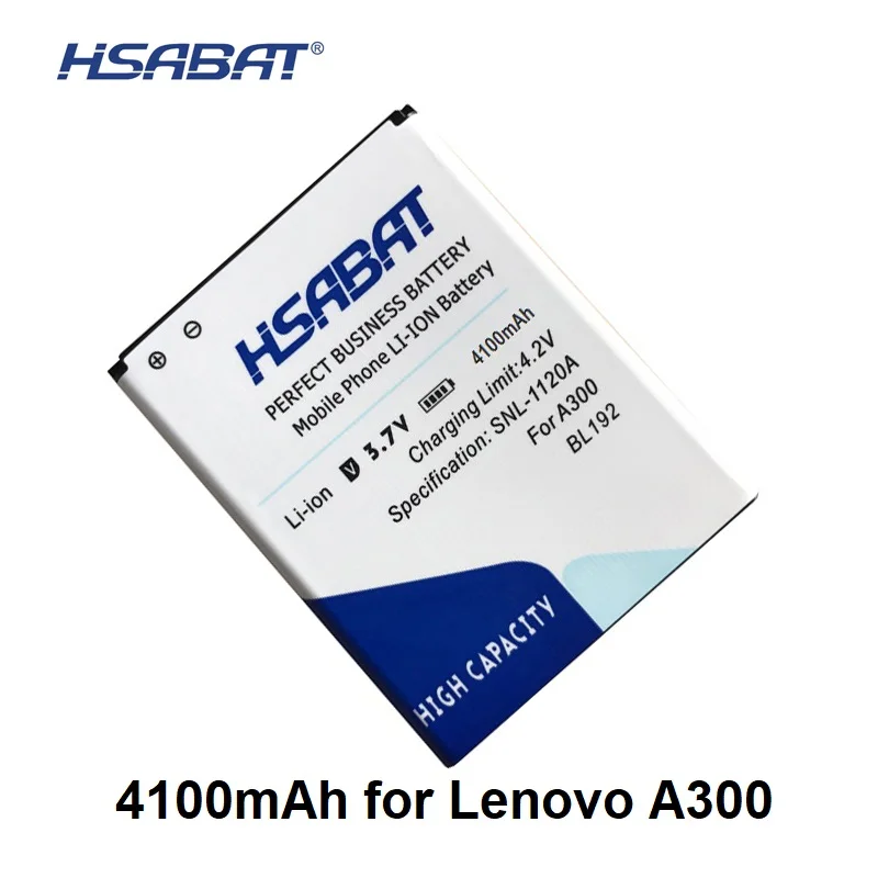 

HSABAT New 4100mAh BL192 Battery Use for Lenovo A300 A750 A328 A328T A526 A388T A529 A680 A590 A560 A505E etc Phone Battery