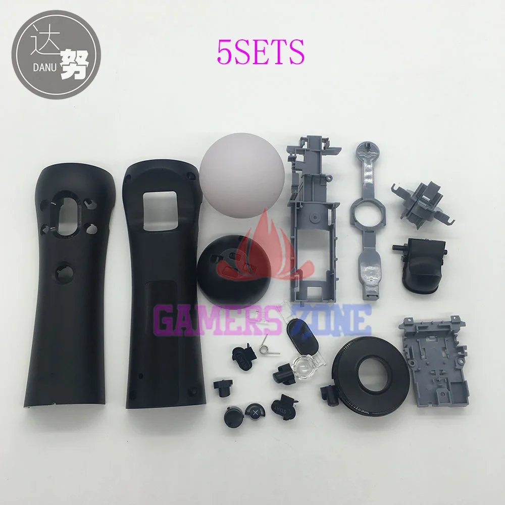 

5SETS For PlayStation 3 PS3 Move Wireless Motion Controller Housing Case For PS4 PlayStation 4 VR Shell Case Cover