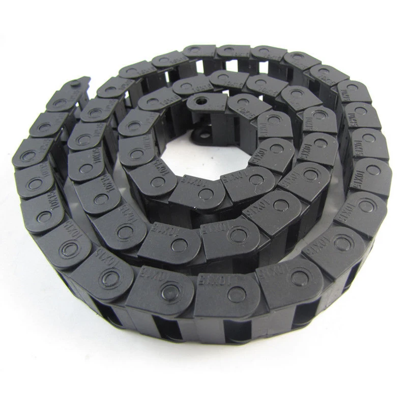 

1M R28 Plastic Towline Cable Drag Chain Transmission Plastic Drag Chain for CNC Machine Tool 10*15mm