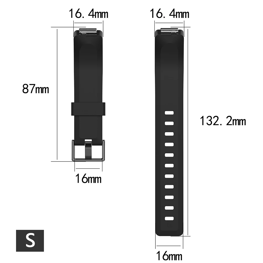 Замена Смарт часы ремешок для Fit bit Inspire/Inspire HR мягкий силиконовый ремень S L размер для мужской женский браслет
