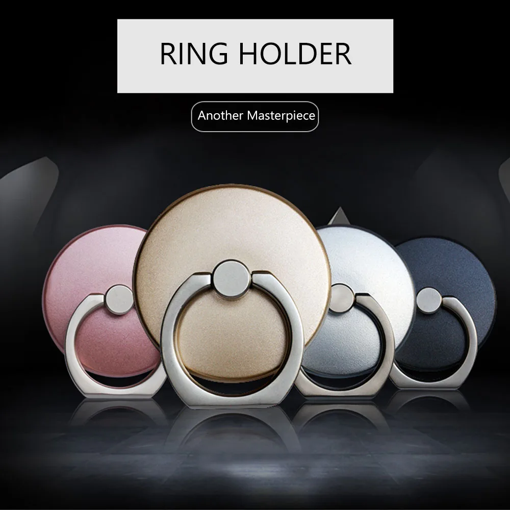Smartphone Stand Holder Finger Ring Mobile Phone Holder For iPhone X XR XS Max 8 7 Plus IPAD MP3 Car Mount Stand For Samsung