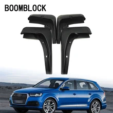 BOOMBLOCK автомобильные передние и задние брызговики для Audi Q7 Брызговики аксессуары Брызговики защитные Крылья 1 комплект/4 шт. брызговики