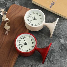 ¡Novedad de 2019! reloj despertador silencioso moderno de Metal, reloj despertador Retro de sobremesa de cuarzo para decoración del hogar