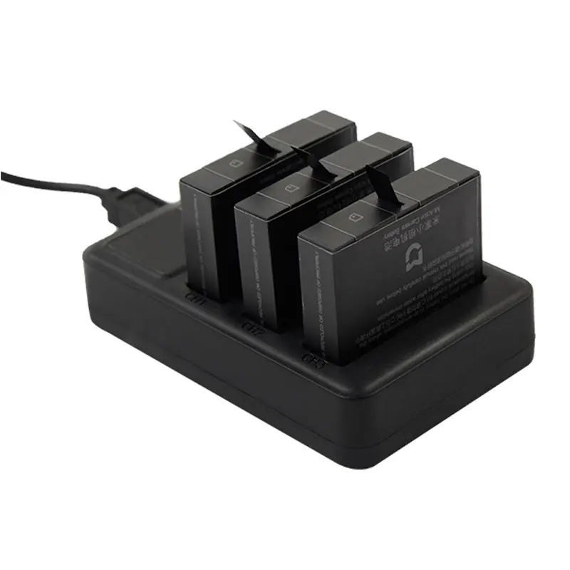 Зарядное устройство с двумя USB портами для камеры xiaomi Mijia mini 4k светодиодный экран