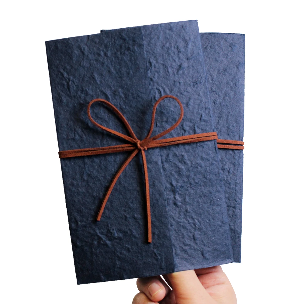 Rustic Blue Wedding Invitations with Envelopes  
