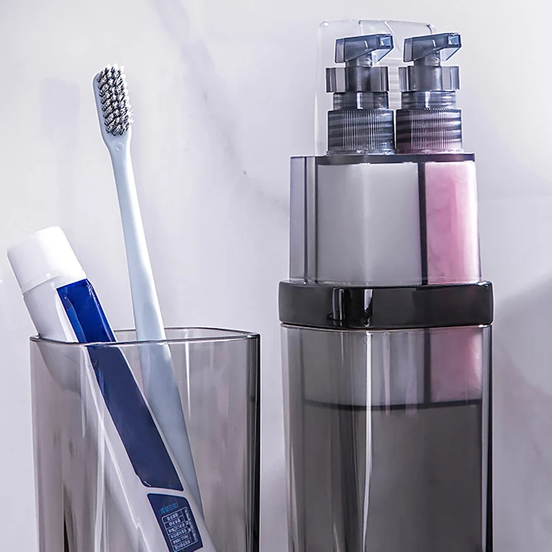 

Multifunctional Toiletry Organizer Portable Waterproof Toothbrush Razor Holder for Travel Camping LBShipping