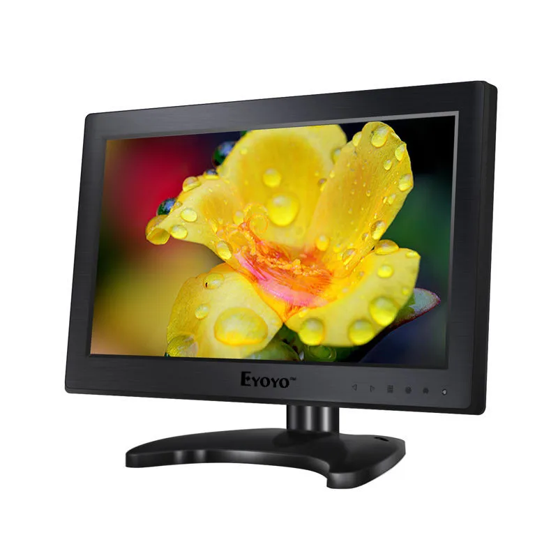 

Eyoyo ZXD11.6 12" 140 degree TFT LCD Color 1366*768 Monitor HDMl BNC USB W/Speaker for PC CCTV DVR Free shipping