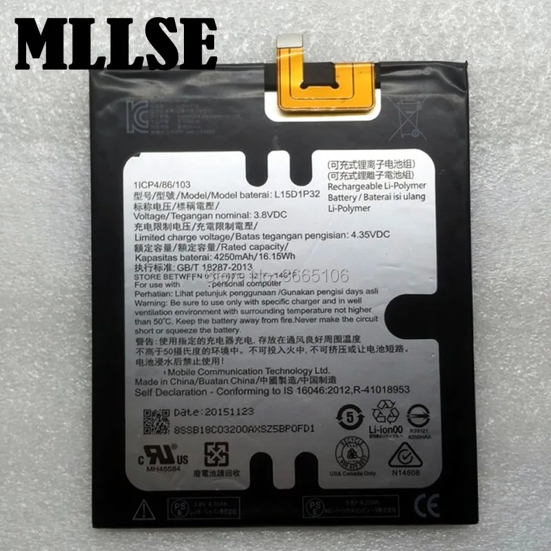 L15D1P32 Battery For Lenovo Tab 3 8 Plus TB 8703F 8703N 8703 PB1 750N