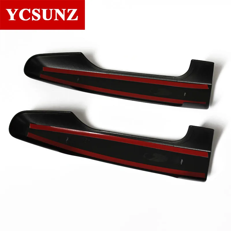 Для Mitsubishi Pajero спортивные аксессуары черная дверная ручка Крышка для Mitsubishi Montero Pajero Sport части Ycsunz
