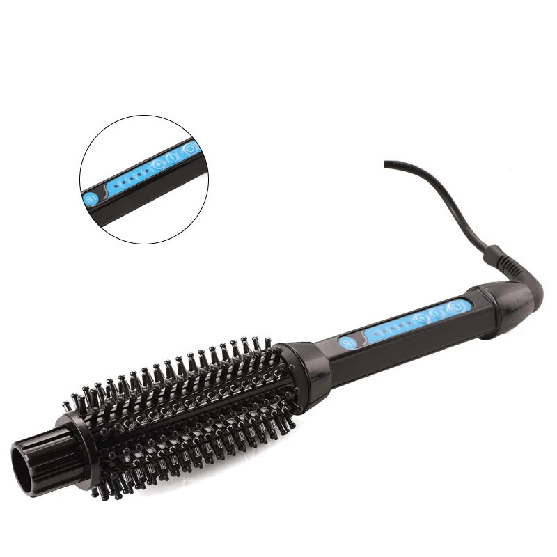 Профессиональная керамическая расческа для завивки волос электрическая многофункциональная бигуди и выпрямитель для волос Расческа утюжок Инструменты для укладки расческа