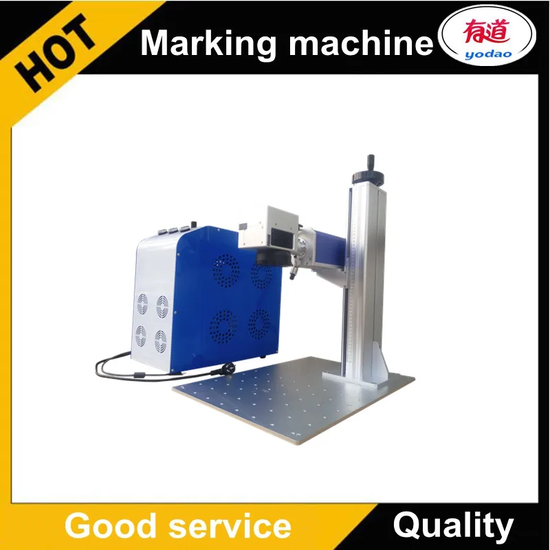 

free software metal Mini bench top date code marking laser machine Desktop Steel Pipe Laser Engraving Machine