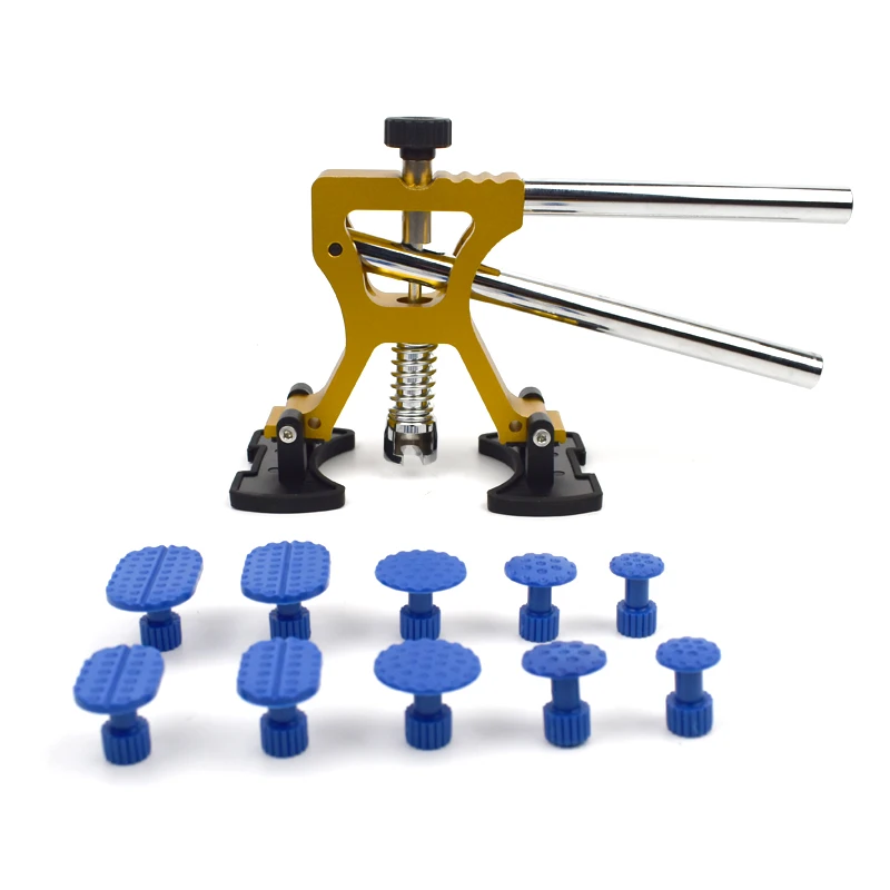

DIY Car Lifter Type Exterior Paintless Dent Puller Hail Repair Tool With 10 Glue tabs